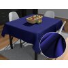 Biante Dekoračný štvorcový obrus Rongo RG-078 Kráľovská modrá 130x130 cm