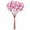 Vetvička MagicHome Vianoce, Berries, ružová, 9 cm
