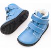 Jonap detské BAREFOOT ZIMNÉ TOPÁNKY S VLNOU JONAP B4 MODRÉ