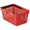 DURABLE Nákupný košík, plastový, 19 l, červená