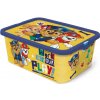 Stor Plastový úložný box Paw Patrol 13L 02545