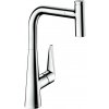 Hansgrohe Talis Select M51 - Kuchynská páková batéria 300 s vyťahovacím výtokom, 1jet, chróm 72821000
