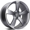 Carbonado Graphene 8x18 5x112 ET30 matt anthracite front polished