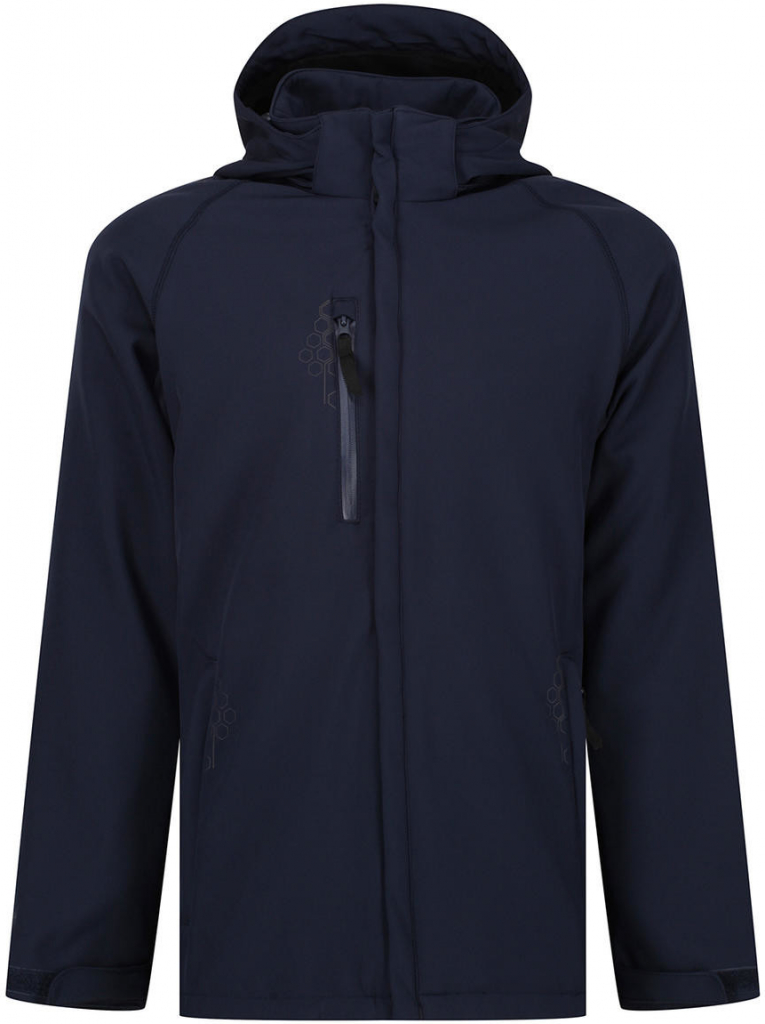 Regatta Professional Repeller Lined Hooded softshell tmavo modrá