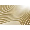 DIMEX fototapeta 3D béžové vlny MS-5-0296 - 375 x 250 cm (150g VLIES - LEPIDLO ZADARMO)