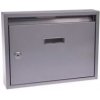 OEM Schránka poštová paneláková 320 x 240 x 60 mm sivá bez dier