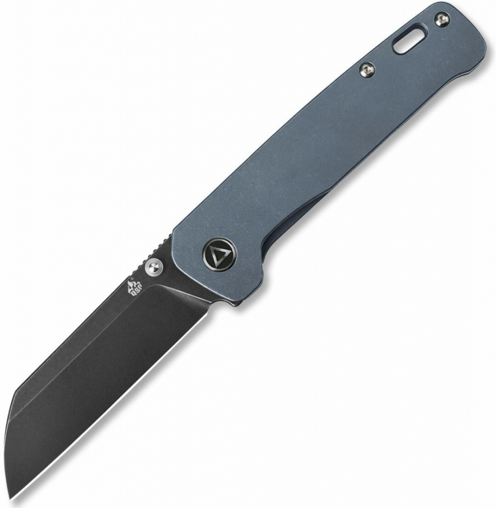 QSP Knife Penguin, Stonewash 154CM Blade, Titanium Handle QS130-S
