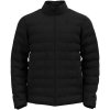 Odlo M ASCENT N-THERMIC HYBRID INSULATED JACKET Pánska páperová hybridná bunda, čierna, L