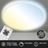 LED panel Briloner SLIM 22 W 3000 lm 2700-6500 K biely s diaľkovým ovádaním