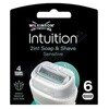 Wilkinson Intuition 2v1 Soap&Shave Sensitive 6 ks