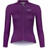 Dres Force PURE dámsky dlhý rukáv, fialový XS