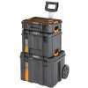 Sada kufrov Tstak MCLAREN na kolieskach IP54 DEWALT DWST60452-1