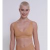 Podprsenka sloggi ZERO Feel 2.0 Bralette 00CM 000L - Farba: CM Nostalic Brown, Veľkosť: L