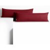 Obliečky na vankúše DecoKing Amber bordó, veľkosť 40x145*2