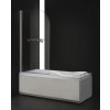 Aquatek GLASS L1 vaňová zástena 80 x 140 cm