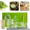 7-DIELNA SÚPRAVA NA MATCHA ČAJ SÚPRAVA NA PRÍPRAVU MATCHA ČAJU MATCHA SET