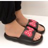 Dámske čierne šľapky MINNIE