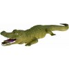 Pískací krokodíl 31 cm zelený