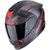SCORPION prilba EXO-1400 EVO II AIR Intensio matt black/red - XS