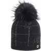 Dámska čiapka Granadilla Alstrup Fur Beanie – 001 Black