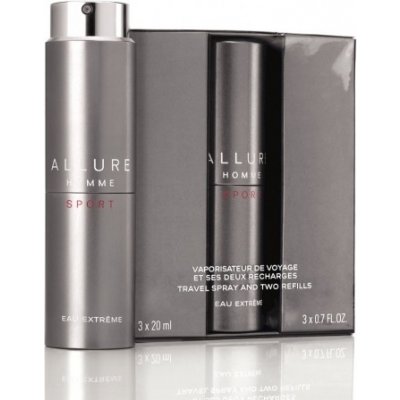 Chanel Allure Homme Sport Eau Extreme EDP 3 x 20 ml darčeková sada