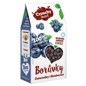 Crunchy Snack mrazom sušené čučoriedky 20g