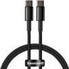 Baseus CATWJ-01 Type-C na Type-C 100W, 1m, černý