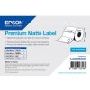Epson prémiové matné, papierové etikety, 102*51 mm, 650 etiketa/kotúč (objednávacie množstvo 18 kotúče/balík)