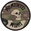 3D PVC Nášivka/Patch Memento Mori 101 INC - woodland