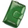 Gregorio GF115 zelená lakovaná dámska peňaženka 9,5 x 13 x 3,3 cm