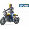 Bruder Voľný čas – Bworld motorka Scrambler Ducati s vodičom 4001702630539