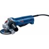 BOSCH Uhlová brúska 115 mm GWS 9-115 P s vypínačom PROtection, v kartónovej krabici / 900 W