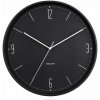 Nástenné hodiny Karlsson Numbers & Lines KA5735BK, 40 cm