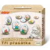 SMT Creatoys Kamene s príbehom so samolepkami Tri prasiatka kreatívna sada v krabičke 19x16x4cm