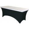TENTino Elastická čiapka STANDARD na dosku skladacieho stola 152x76 cm VIAC FARIEB Farba obrusu: BIELA / WHITE
