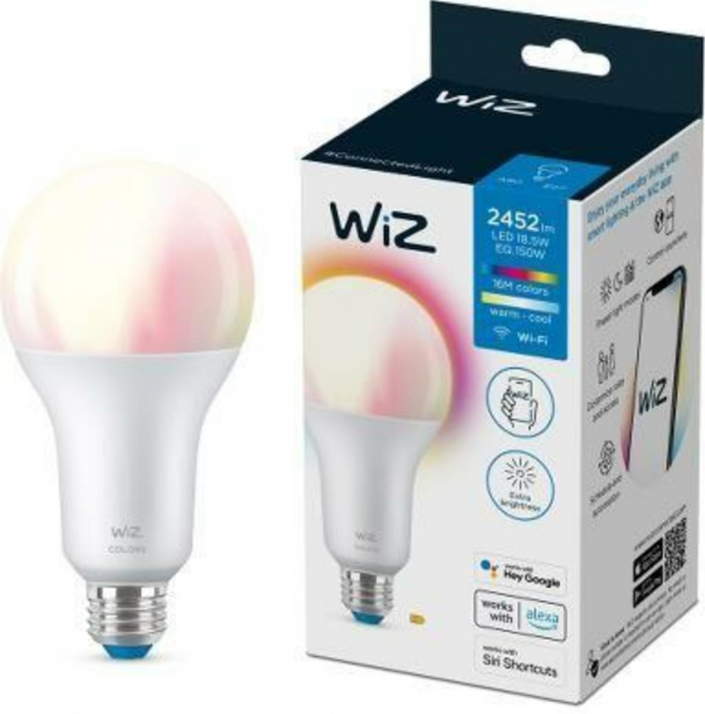 WiZ Colors 8719514554634 inteligentná žiarovka LED E27 18,5W 2452lm 2200-6500K RGB stmievateľná