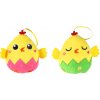Veľkonočná ozdoba kuriatko s píšťalkou, sada 8 ks