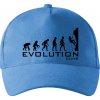 Evolution Climb - Šiltovka so zahnutým šiltom a mosaznou sponou - Univerzálna veľkosť ( Svetlomodrá )