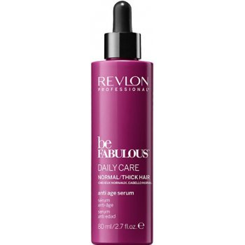 Revlon Be Fabulous Anti Age Serum For Normal/Thick Hair vlasové sérum s anti-age účinkem 80 ml