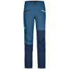 Ortovox Punta Berrino Pants W sea surface XL; Modrá kalhoty