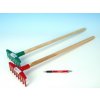 MERKUR Hrabičky kov/dřevo velké 60 cm na písek
