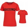 PITBULL WEST COAST DÁMSKE TRIČKO T-SHIRT HILLTOP ČERVENÉ VEĽKOSŤ XS