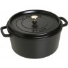 Staub Hrniec okrúhly 30 cm 8,35 l čierny