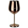 Echtwerk Elegantný nerezový pohár na víno – medený lesklý dizajn 500 ml