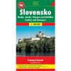 Shocart Slovensko Hrady, zámky 1: 500 000