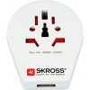 SKROSS cestovný adaptér SKROSS Europe USB pre cudzincov v SR, vUSB 2100mA PA30USB