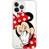 Silikónové puzdro na Apple iPhone 15 Pro Original Licence Cover Minnie 006