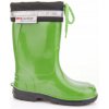 Detské gumáky reflexné zelené