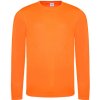 Just Cool funkční triko s dlouhým rukávem JC002 electric orange