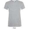 SOL's Collection Tričko Regent Women, krátký rukáv, dámské COT25182507713-grey melang 3XL Melír šedá